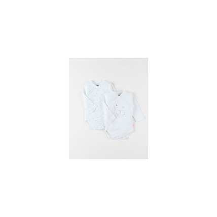 Avis Set de 2 bodies naissance en coton NOUKIE'S 1