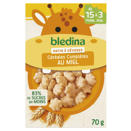 Avis Matin à dévorer - Céréales complètes au miel Blédina 1
