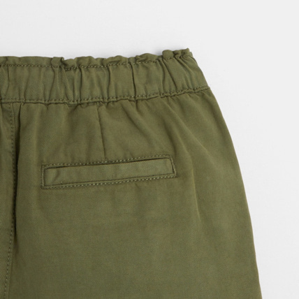 Avis Short large à ceinture vert fille OKAIDI 3