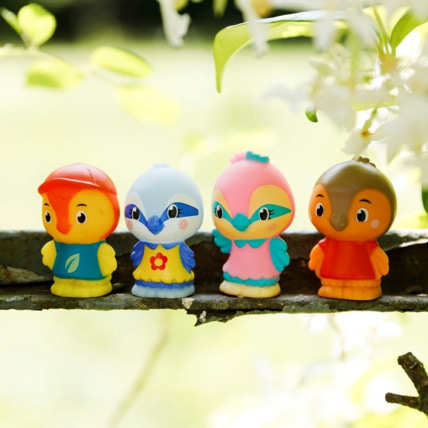 Avis 4 personnages famille TWITWIT - Klorofil VULLI 2