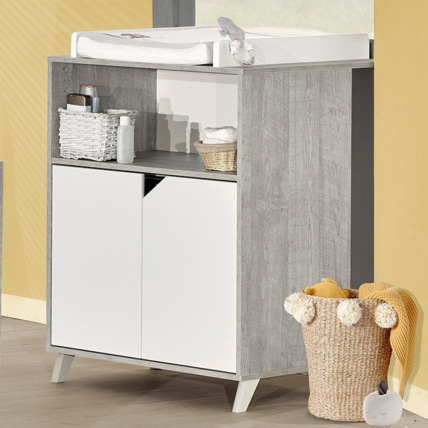 Avis Commode 2 portes et 1 niche Scandi BABY PRICE 1