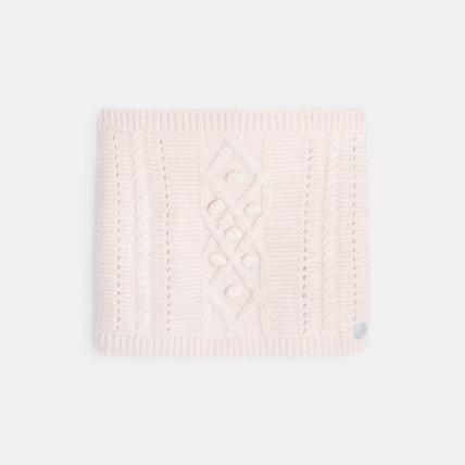 Avis Snood torsadé fantaisie rose fille OKAIDI 2