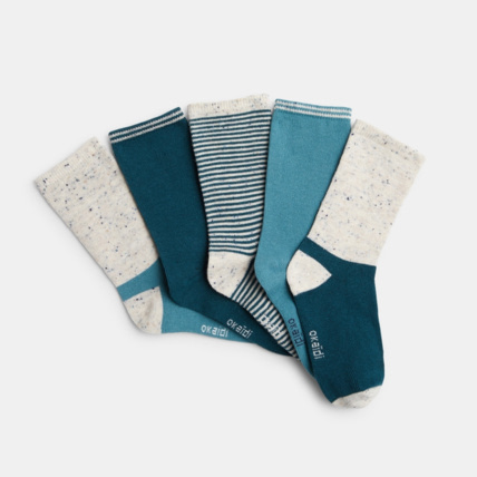 Avis Chaussettes fantaisie (lot de 5) vertes garçon OKAIDI 2