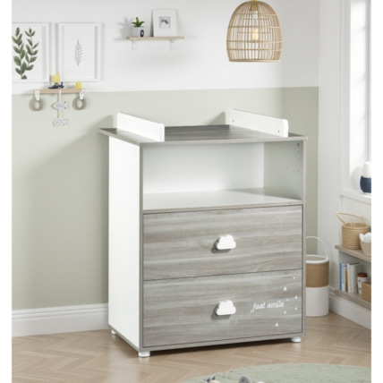 Avis Commode 2 tiroirs 1 niche Smile BABY PRICE 2