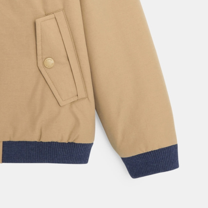 Avis Blouson enduit déperlant à col teddy beige garçon OKAIDI 5