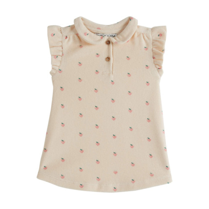 Avis Robe éponge imprimé Petit Coeur Rose Emile et Ida 1