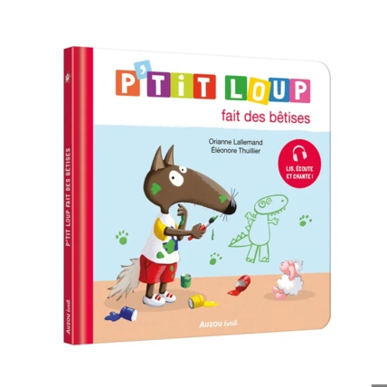 Avis Livre P'tit loup fait des bêtises EDITIONS AUZOU 1