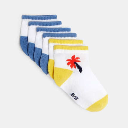 Avis Chaussettes basses palmiers (lot de 3) OBAÏBI 1