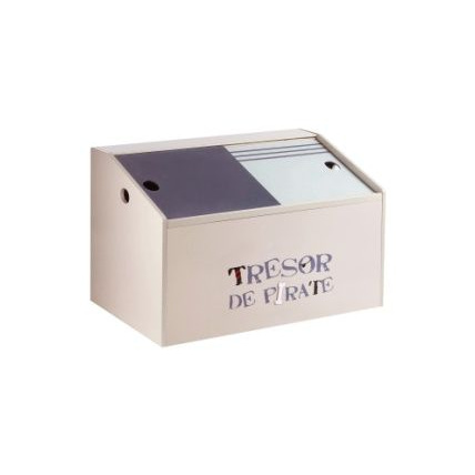 Avis Coffre de rangement enfant theme tous a bord  Vertbaudet 1