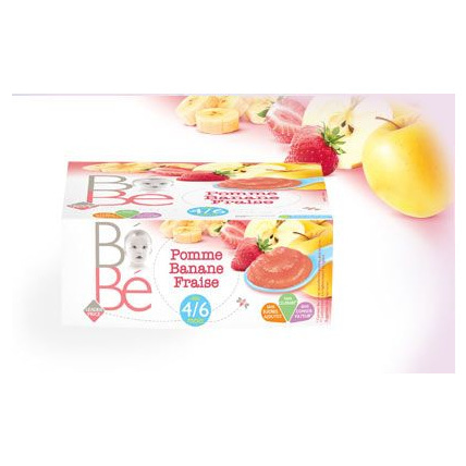 Avis Compote pomme banane fraise LEADER PRICE 1