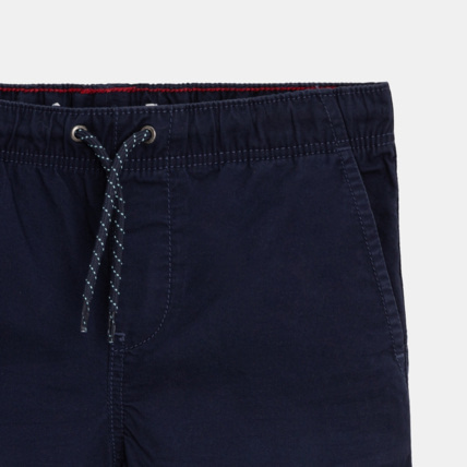 Avis Bermuda slim en toile unie bleu garçon OKAIDI 3