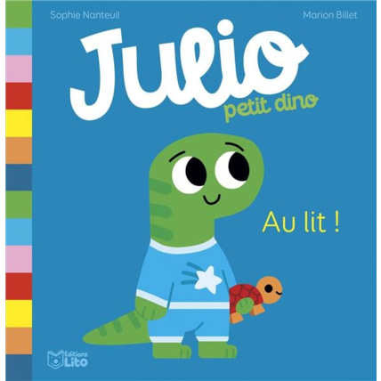 Avis Julio petit dino - Au lit ! Éditions Lito 1
