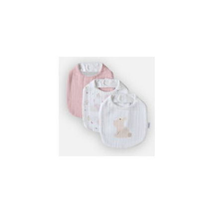Avis Set de 3 bavoirs mousseline de coton BIO NOUKIE'S 1