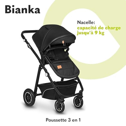Avis Poussette BIANKA 3 en 1 LIONELO 2