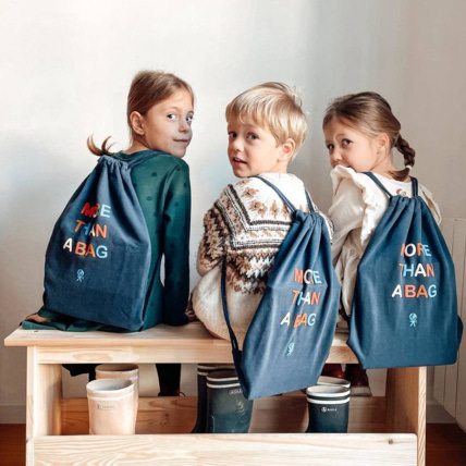 Avis Sac solidaire 'More than a bag' bleu mixte OKAIDI 5