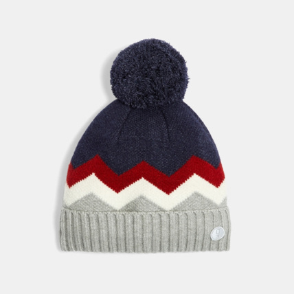 Avis Bonnet à pompon doublé polaire bleu garçon OKAIDI 2