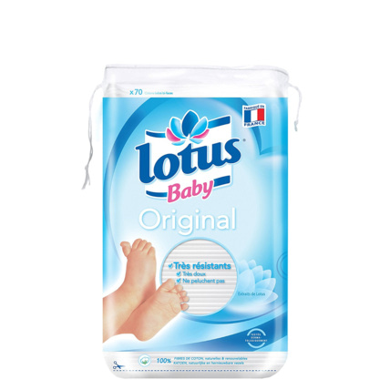 Avis Maxi carrés coton LOTUS BABY 2