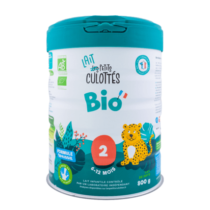 Avis Lait de suite formule épaissie 2ème âge bio de 6 à 12 mois Les Petits Culottés 1