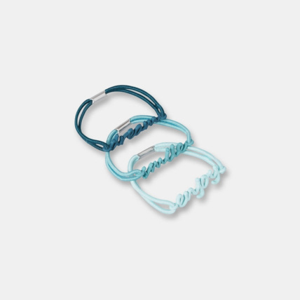 Avis Lot de 3 bracelets à message bleu fille OKAIDI 1