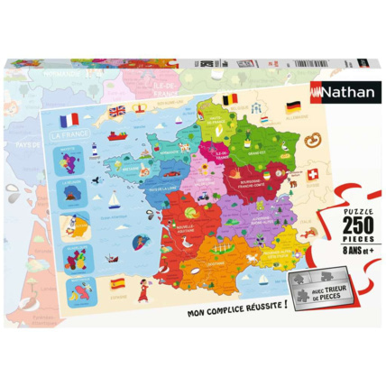 Avis Puzzle Carte de France - de 8 ans RAVENSBURGER 1