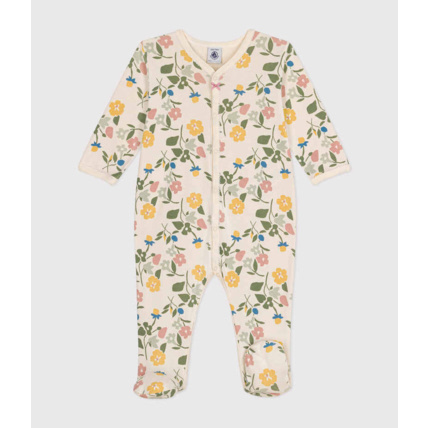 Avis Pyjama imprimé fleurs en coton bébé Avalanche multicolor Petit Bateau 1
