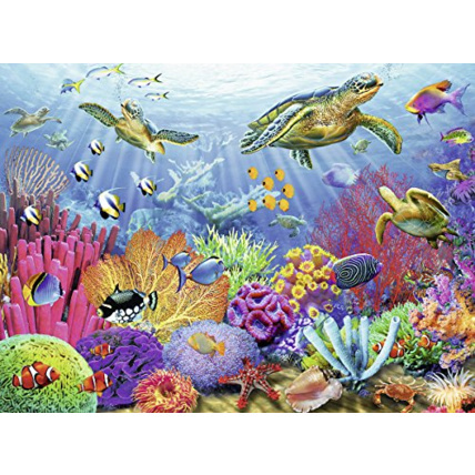 Avis Puzzle - Eaux tropicales - 500 pièces RAVENSBURGER 1