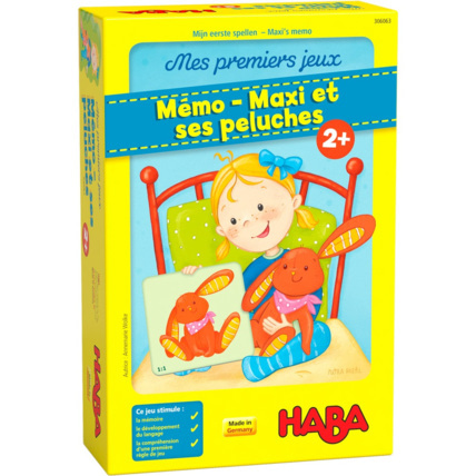 Avis Mes premiers jeux - Mémo-Maxi et ses peluches HABA 1