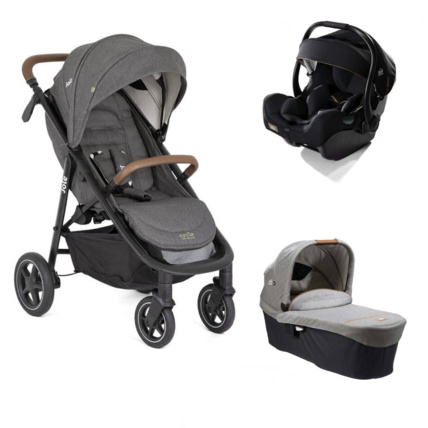 Avis Poussette trio mytrax pro shell + siège auto i-jemini + nacelle ramble xl  Joie 1