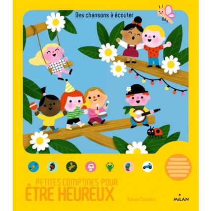 Avis Livre Petites comptines pour être heureux MILAN 1
