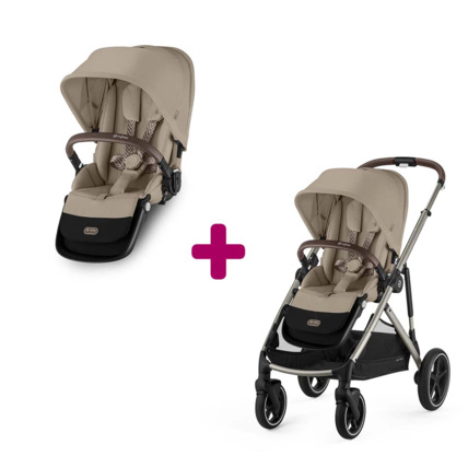 Avis Pack Poussette Gazelle S + second siège CYBEX 1