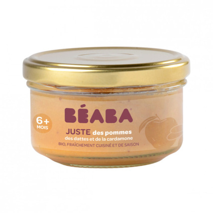 Avis Juste une compote de pommes, dattes et cardamone BÉABA 1