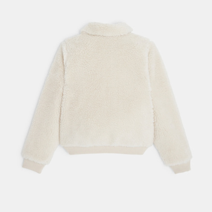 Avis Blouson en fausse fourrure beige fille OKAIDI 4