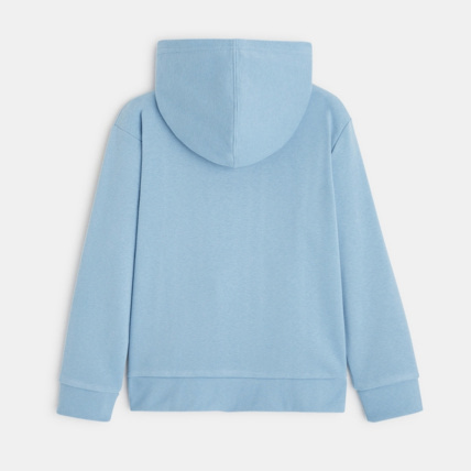 Avis Sweat zippé à capuche bleu garçon OKAIDI 3