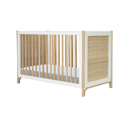 Avis Lit bébé évolutif océania canne de rotin THEO 3