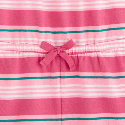 Avis Combishort imprimé rose fille OKAIDI 3