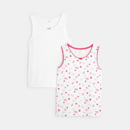 Avis Débardeur stretch imprimé (lot de 2) fille OKAIDI 1