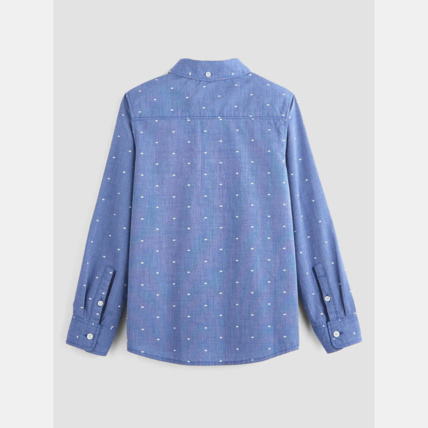 Avis Chemise à petits motifs blanche garçon OKAIDI 2