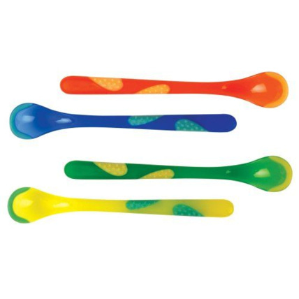 Avis 2 cuillères thermosensibles longues NUBY 1