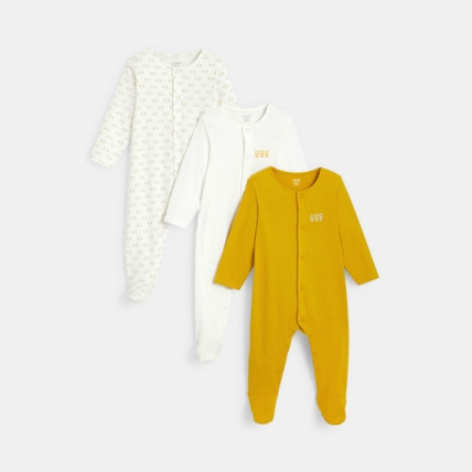 Avis Dors-bien jersey de coton ours (lot de 3) OBAÏBI 1