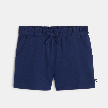 Avis Short en jersey point elle bleu fille OKAIDI 2