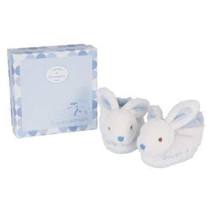 Avis Coffret chaussons bébé lapin bonbon DOUDOU ET COMPAGNIE 1