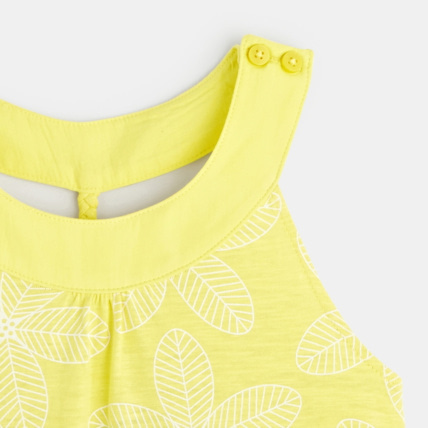 Avis Robe col collier jaune fille OKAIDI 4