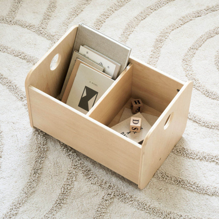 Avis Coffre à jouets en bois Montessori Ellipse Petite Amélie 4