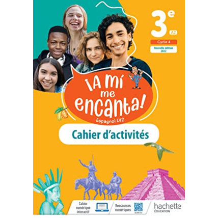 Avis A mi me Encanta cycle 4 3e - cahier d'activités - Ed. 2022 Hachette Éducation 1
