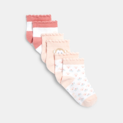 Avis Chaussettes singes bords festonnés (lot de 3) OBAÏBI 1