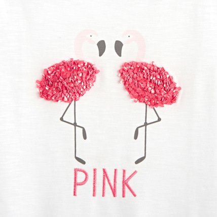 Avis T-shirt motif 3D rose fille OKAIDI 3