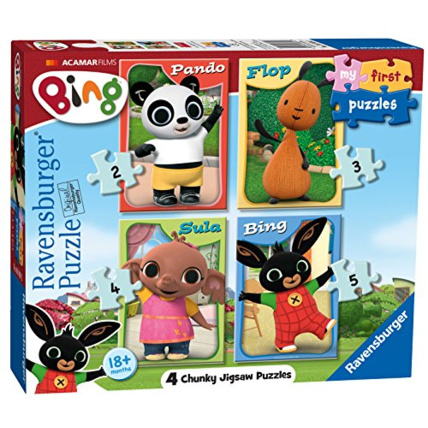 Avis Puzzle - Mes premiers puzzles - Bing Bunny - 2, 3, 4 et 5 pièces RAVENSBURGER 1