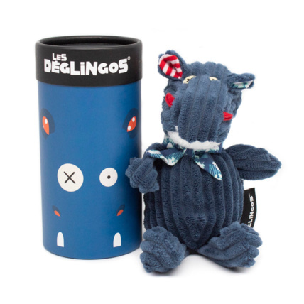 Avis Peluche petit simply Hippipos l'hippo en boîte LES DEGLINGOS 1