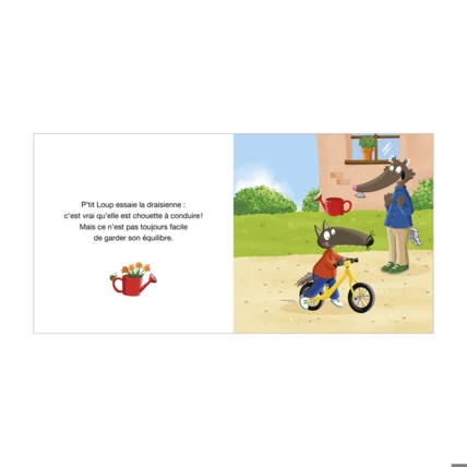 Avis Livre P'tit loup fait du vélo EDITIONS AUZOU 3
