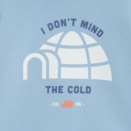 Avis Sweat-shirt à message bleu garçon OKAIDI 2